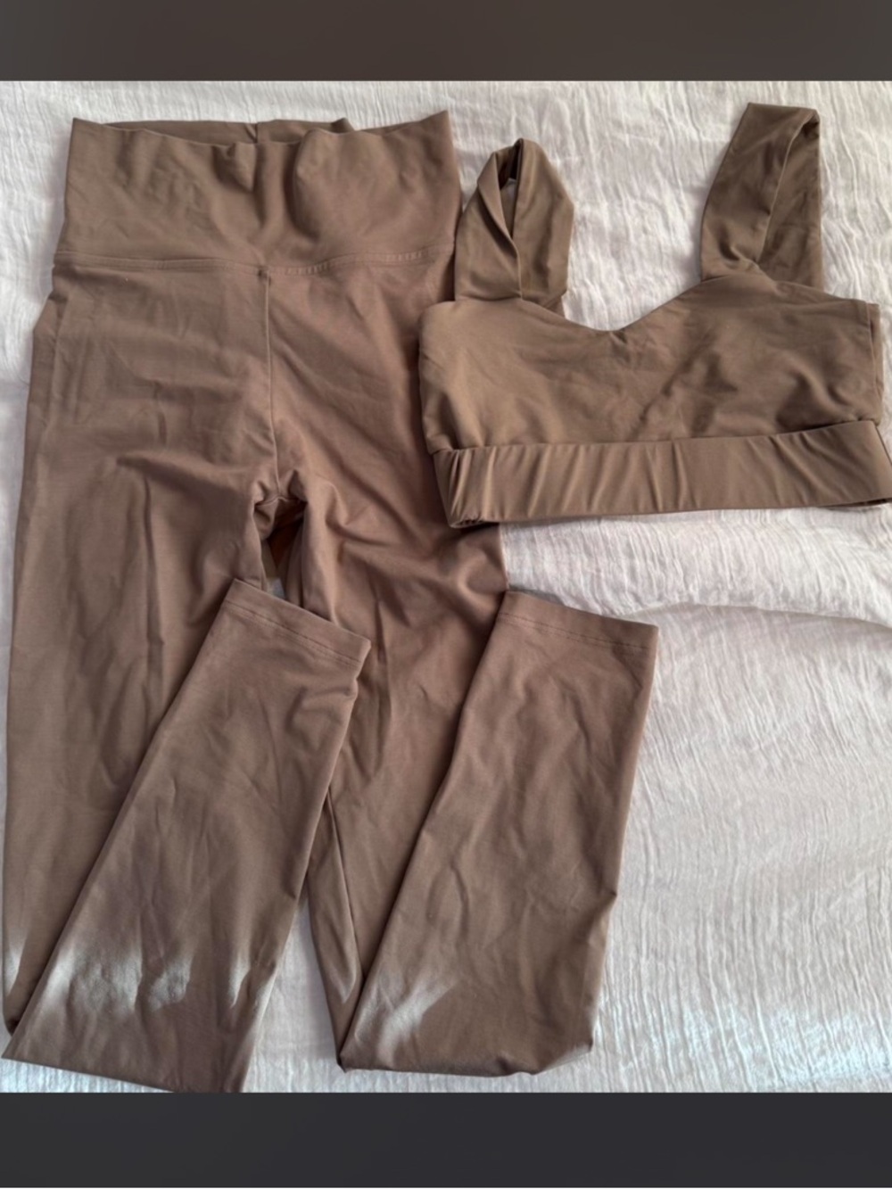 NORBA Taupe Workout Set
